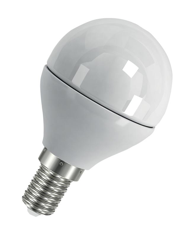 Лампа светодиодная LED Value LVCLP60 7SW/865 7Вт шар матовая E14 230В 10х1 RU OSRAM 4058075579682